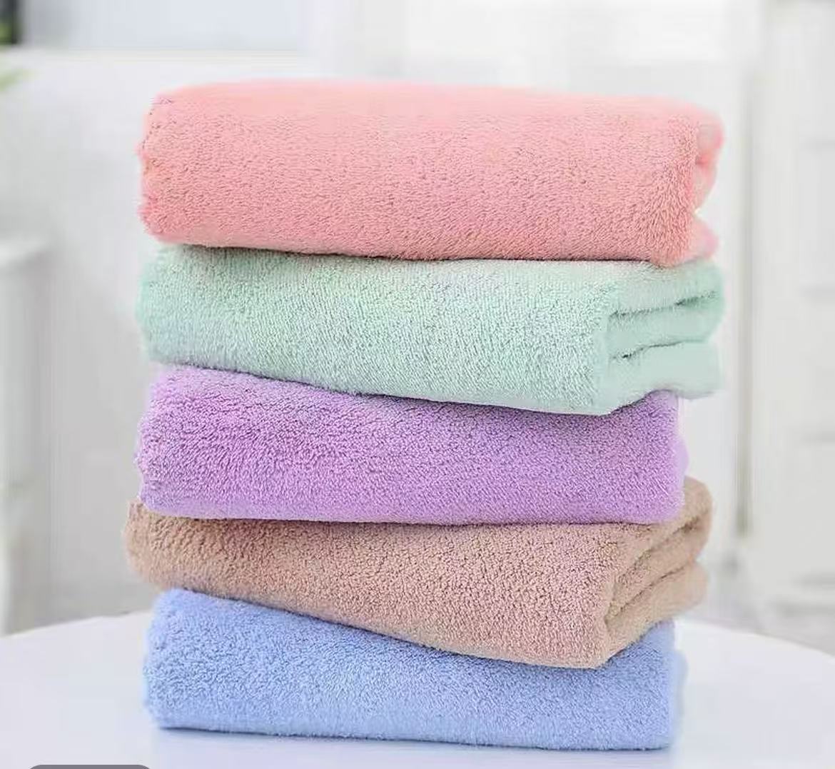 【黄总补贴专属】毛巾洗脸家用珊瑚绒吸水速干不掉毛洗澡男女