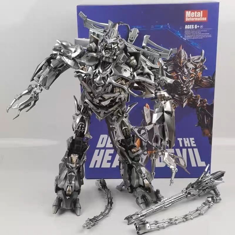 LS-12噬心魔飞机变形玩具威震天战机变形合金版模型礼物