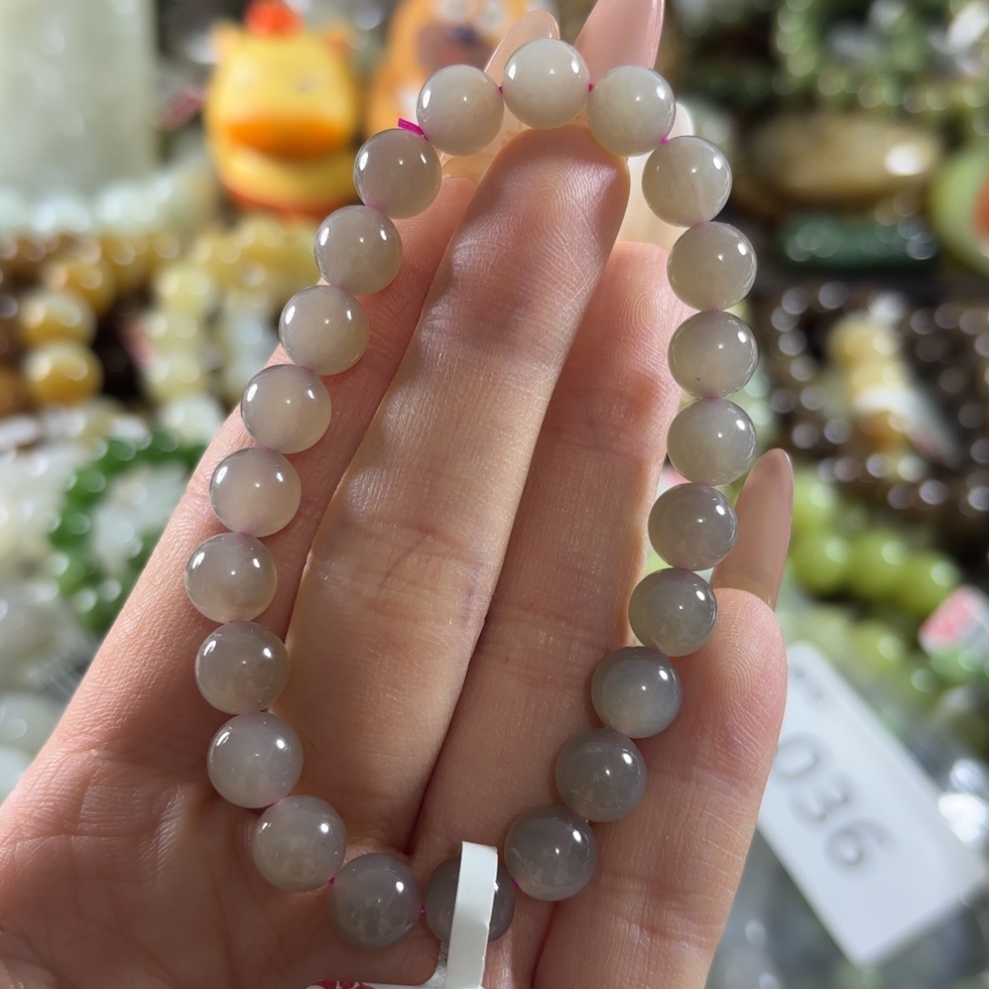 和田玉未镶嵌手链36