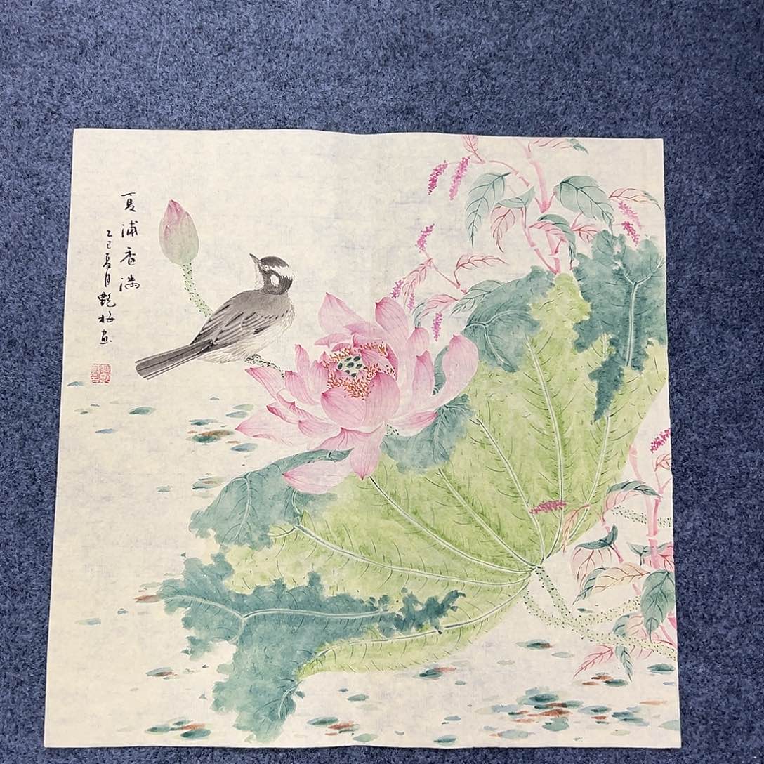 国画国画作品纯手绘