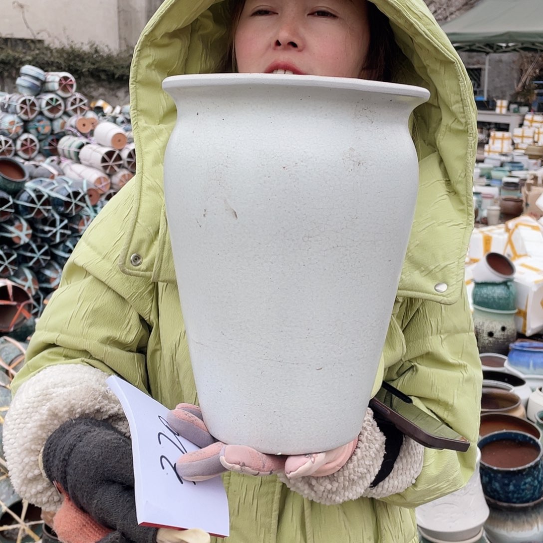 红陶王嫂花盆0211-321