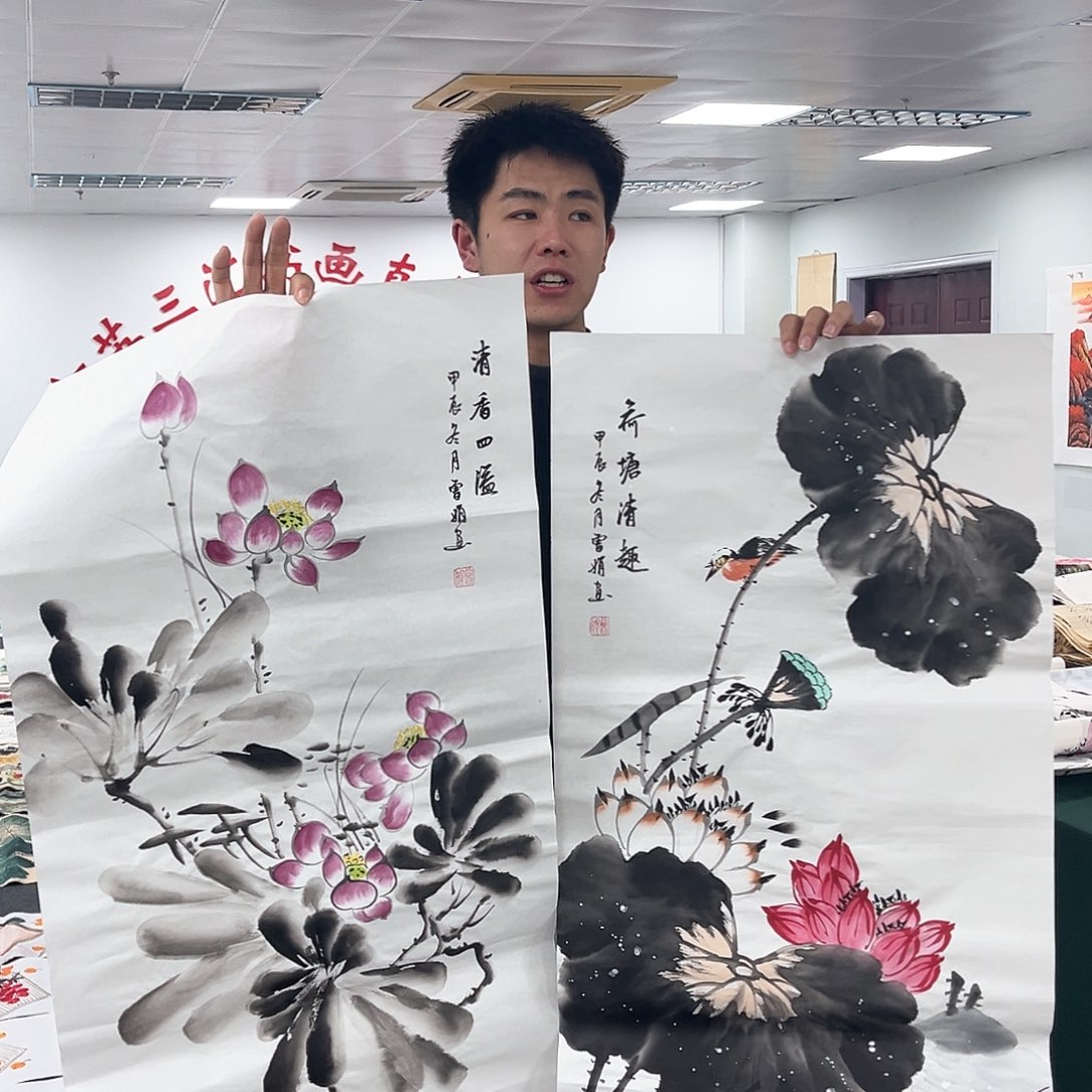国画宣纸国画纯手绘字画