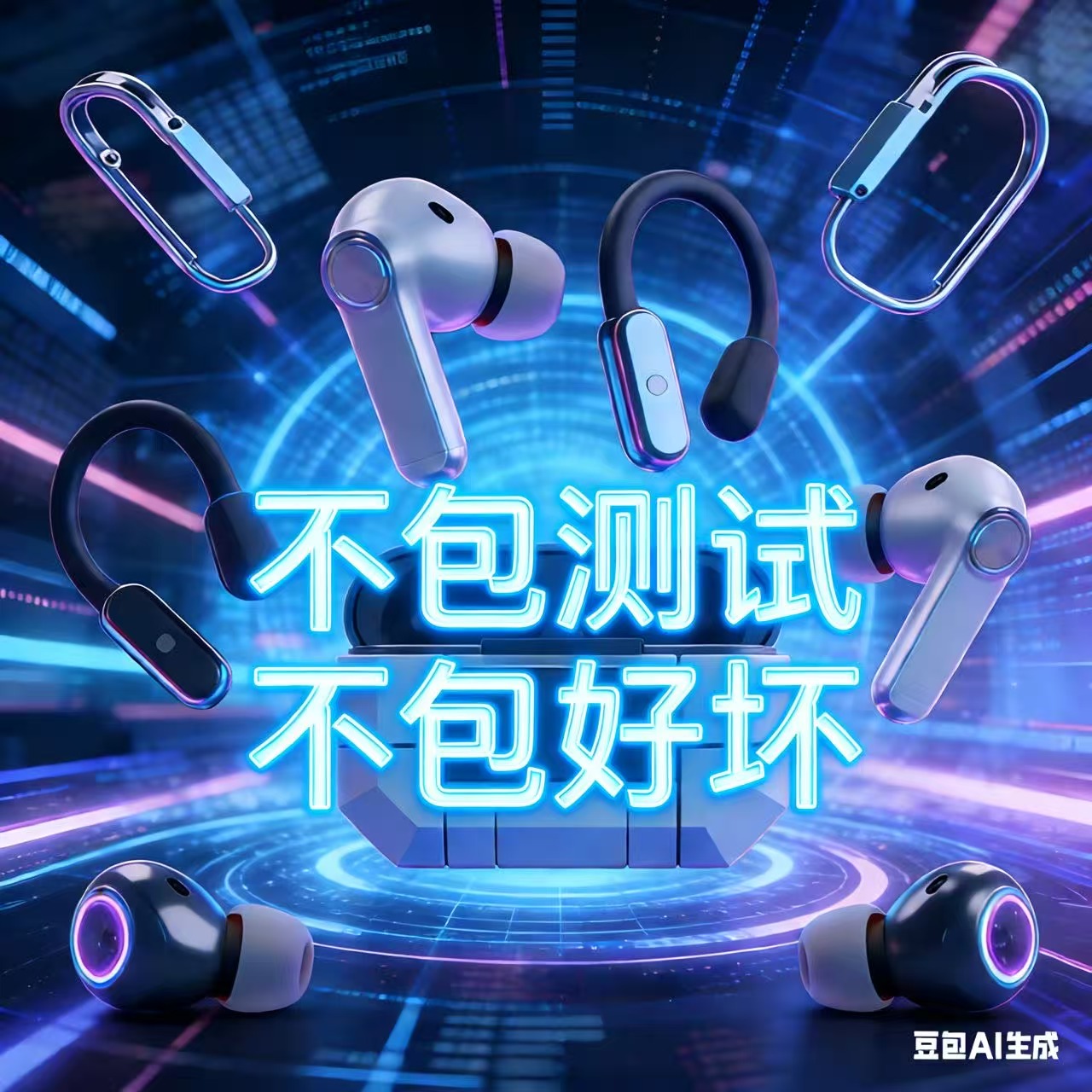 1号链接当耳机仓出/当配件出/未测试/不包测试/好坏都有