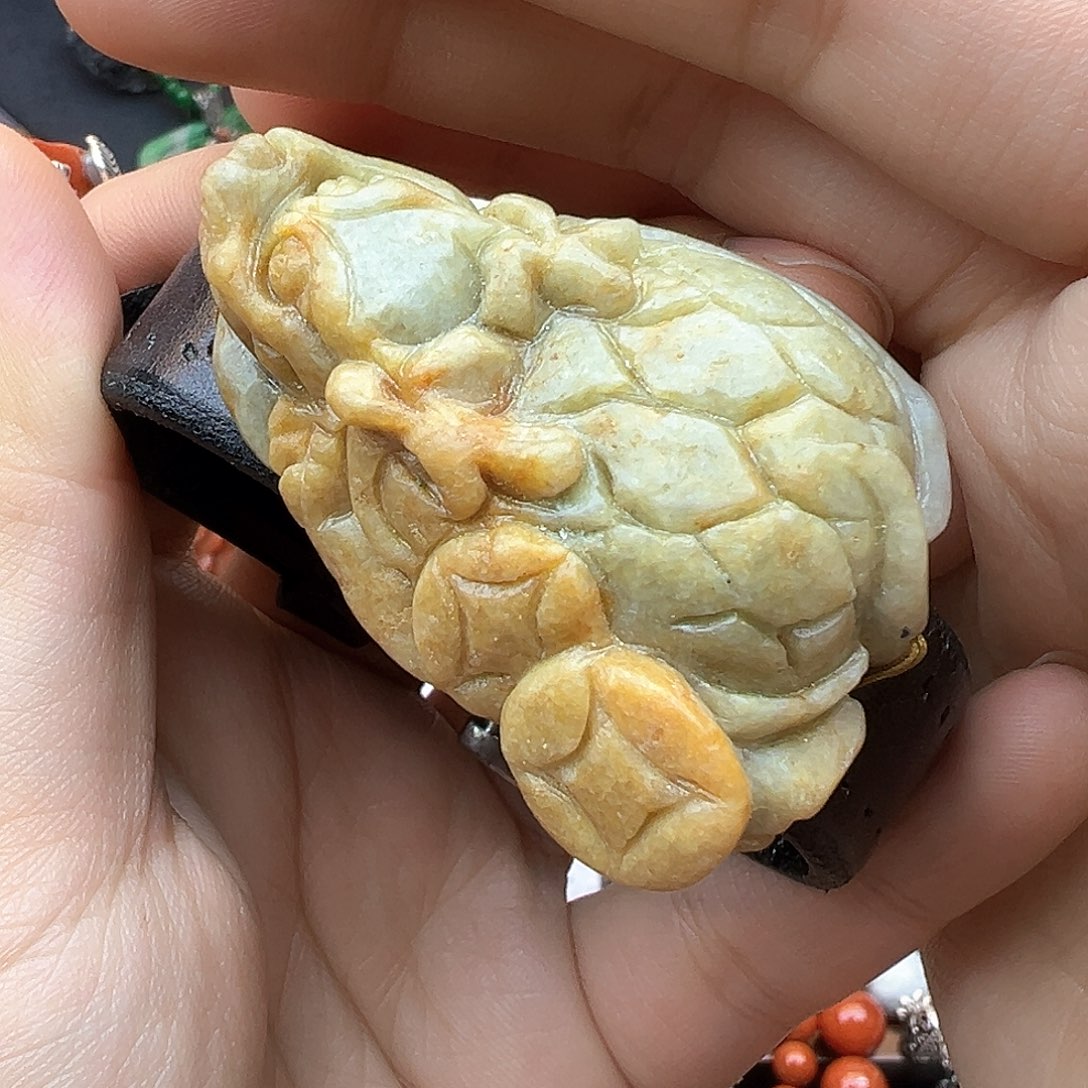 翡翠戒指未镶嵌炸