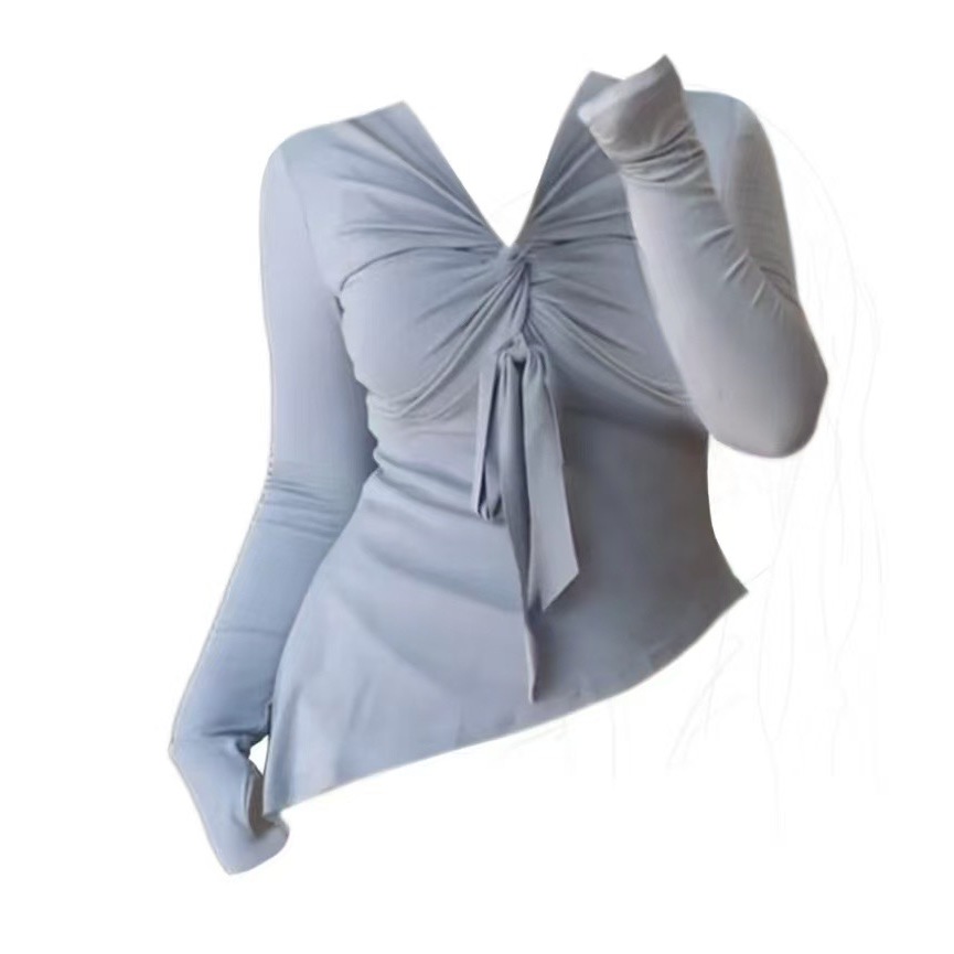 依二一大码【心动姐姐】纯欲气质大码显瘦设计感秋冬上衣1103