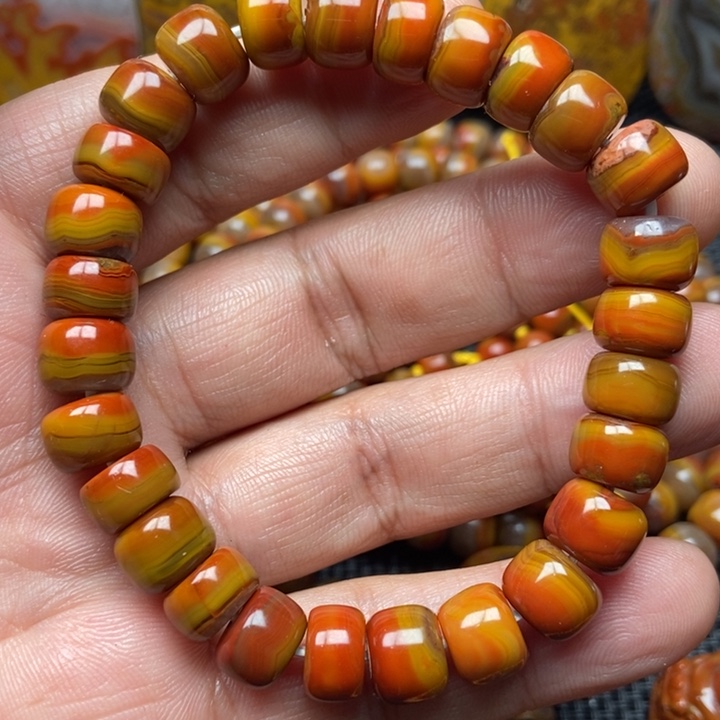 玛瑙/玉髓手串未镶嵌