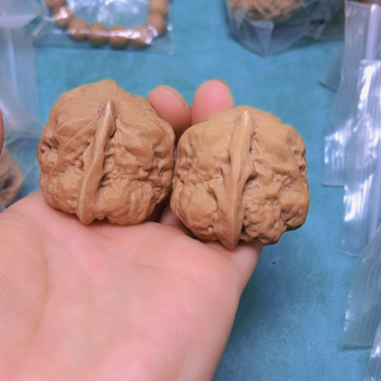 【闪购商品】摆件核桃37蛤蟆头一帆风顺有修出油