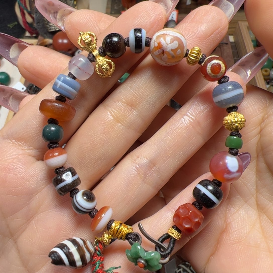 玛瑙/玉髓手链未镶嵌