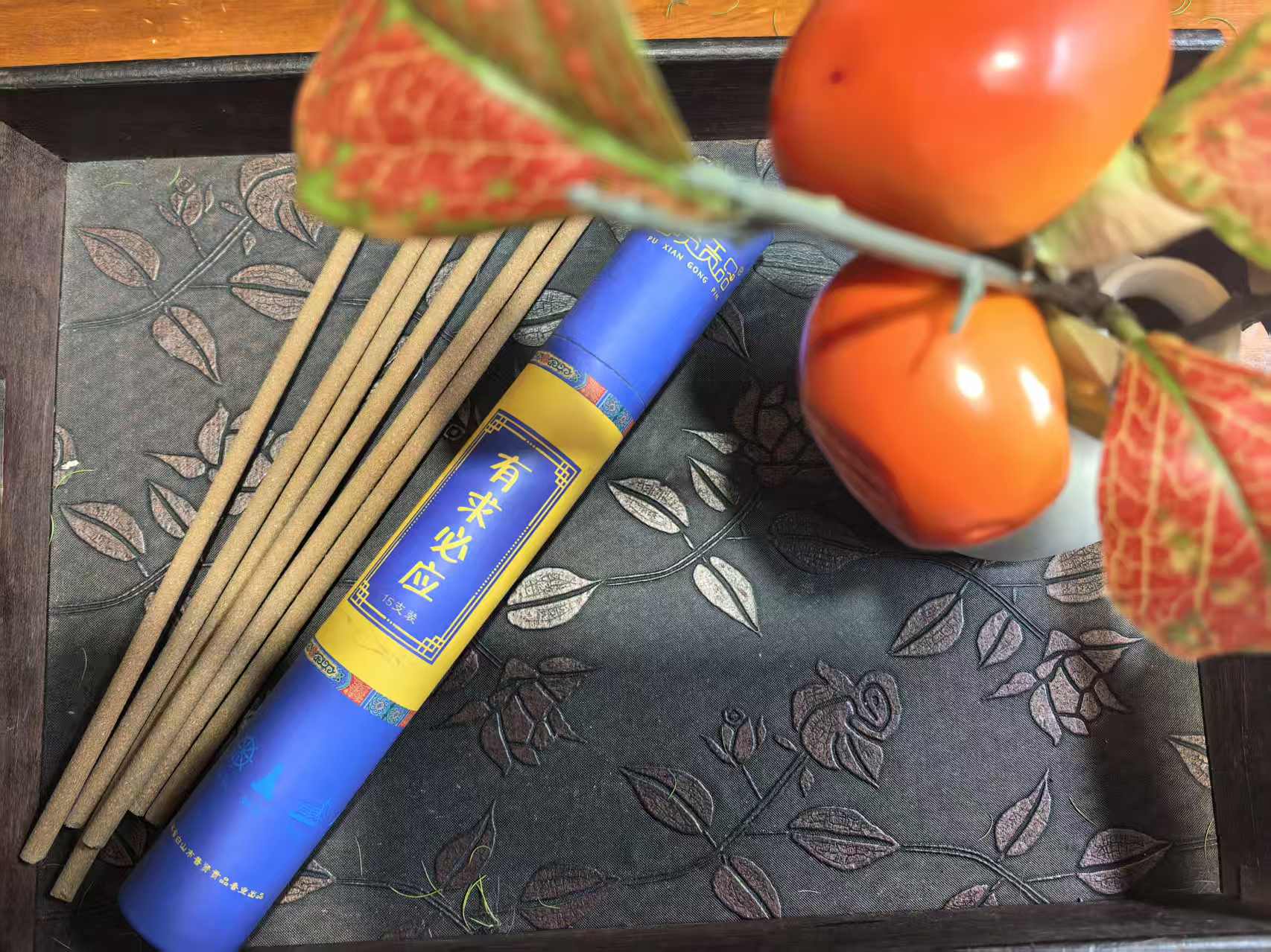 【普贤贡品】粗线香有求必应线香12支/桶