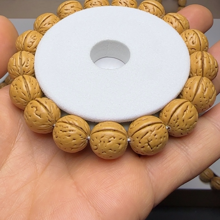 虎***手串桃核正圆手串