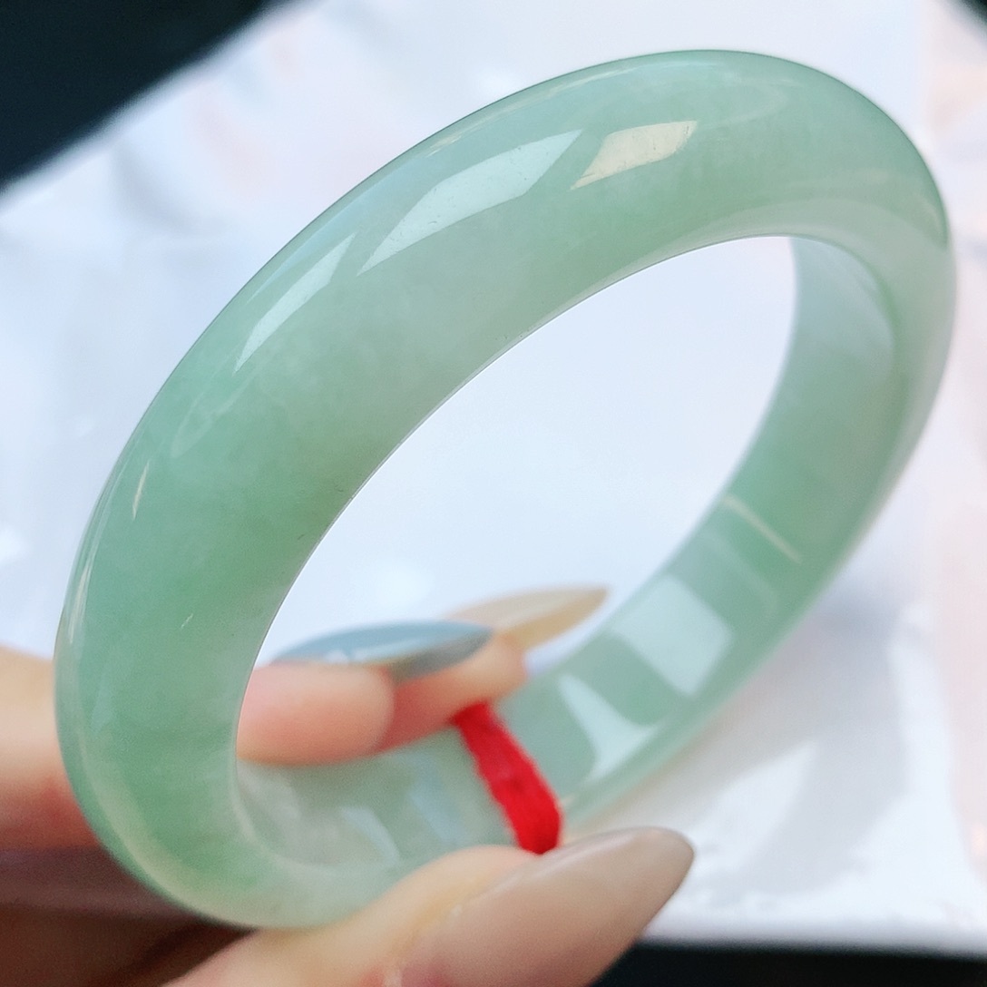 未镶嵌手镯翡翠54圈口882627