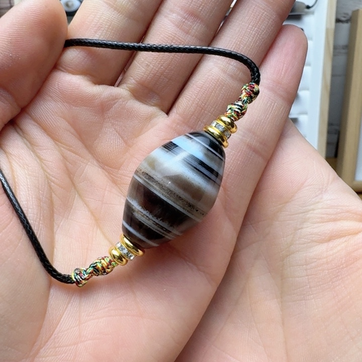 玛瑙/玉髓合金珠宝半成品