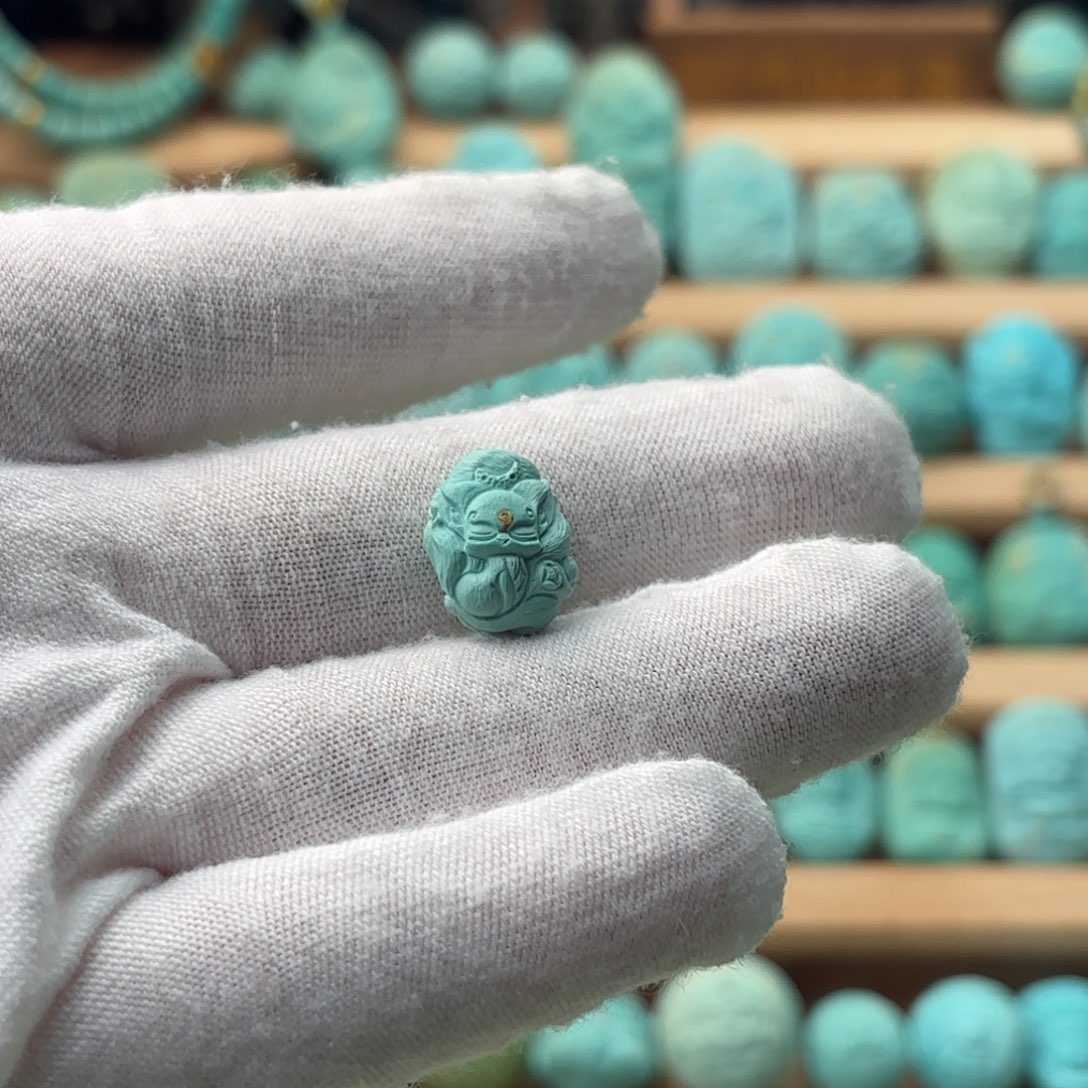 绿松石未镶嵌配饰