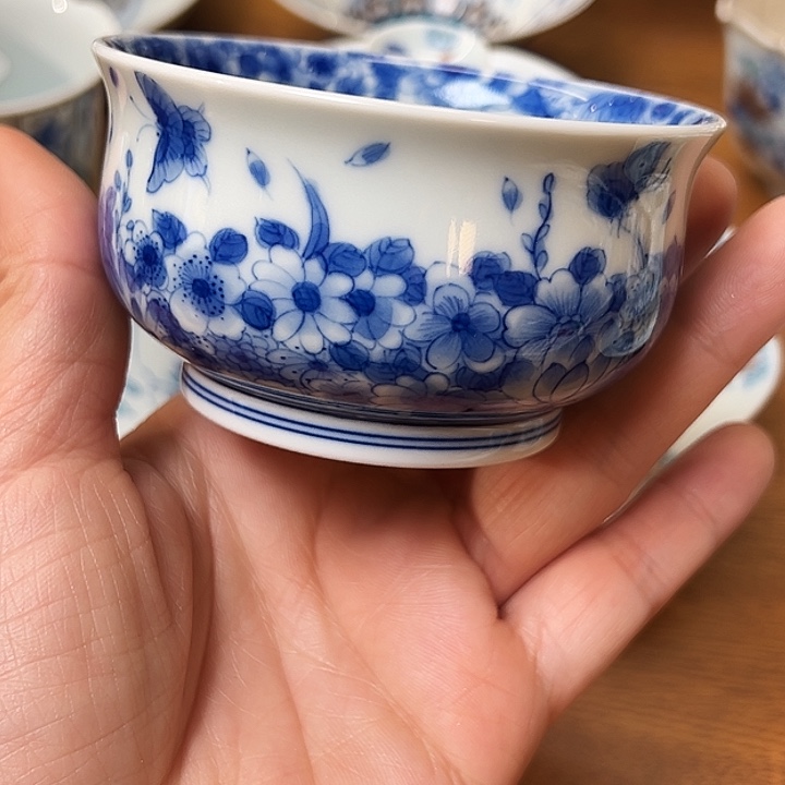 九熙山房蝶恋花杯