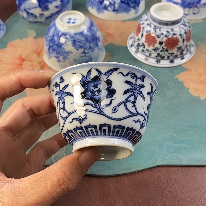 杯D***M现代景德镇全手工全手绘茶具1688888