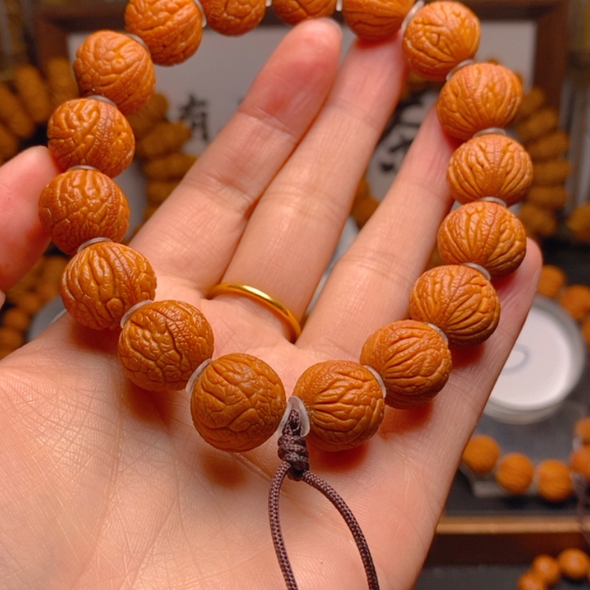 【闪购商品】桃核手串咕*桃核桃核