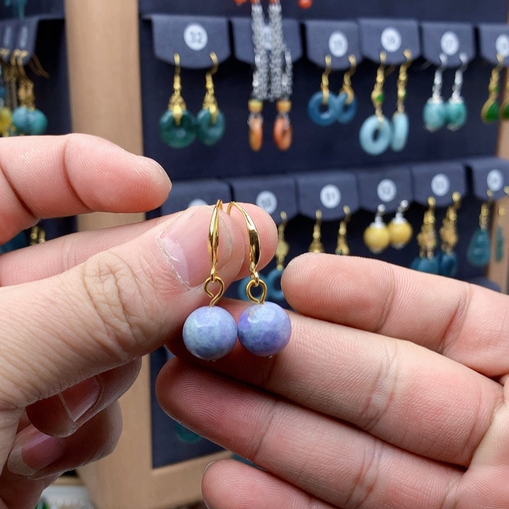 未镶嵌翡翠耳饰耳饰