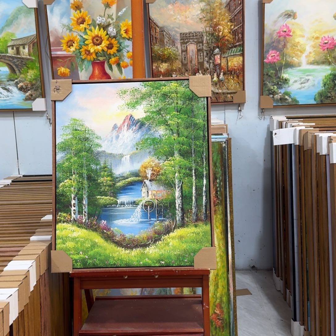 油画5060油画作品展作品展作品集展