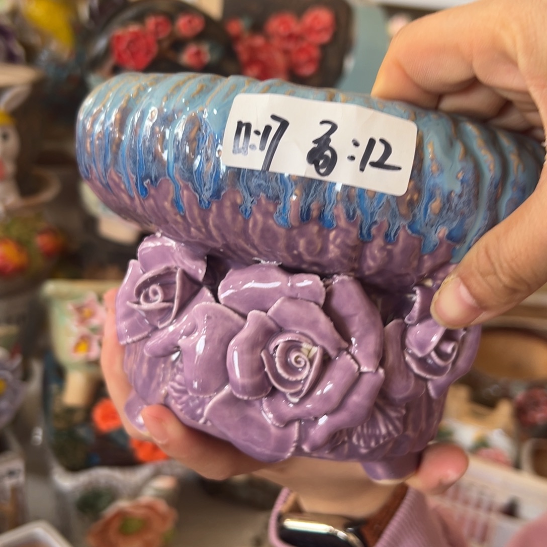 花盆，拍满20发货，退款拉黑