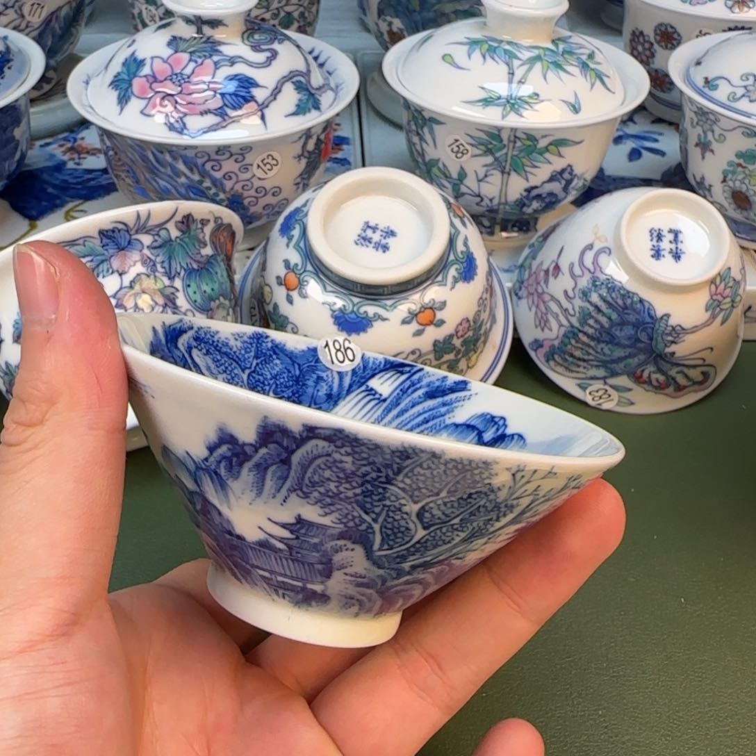 彦祖纯手工手绘茶具186