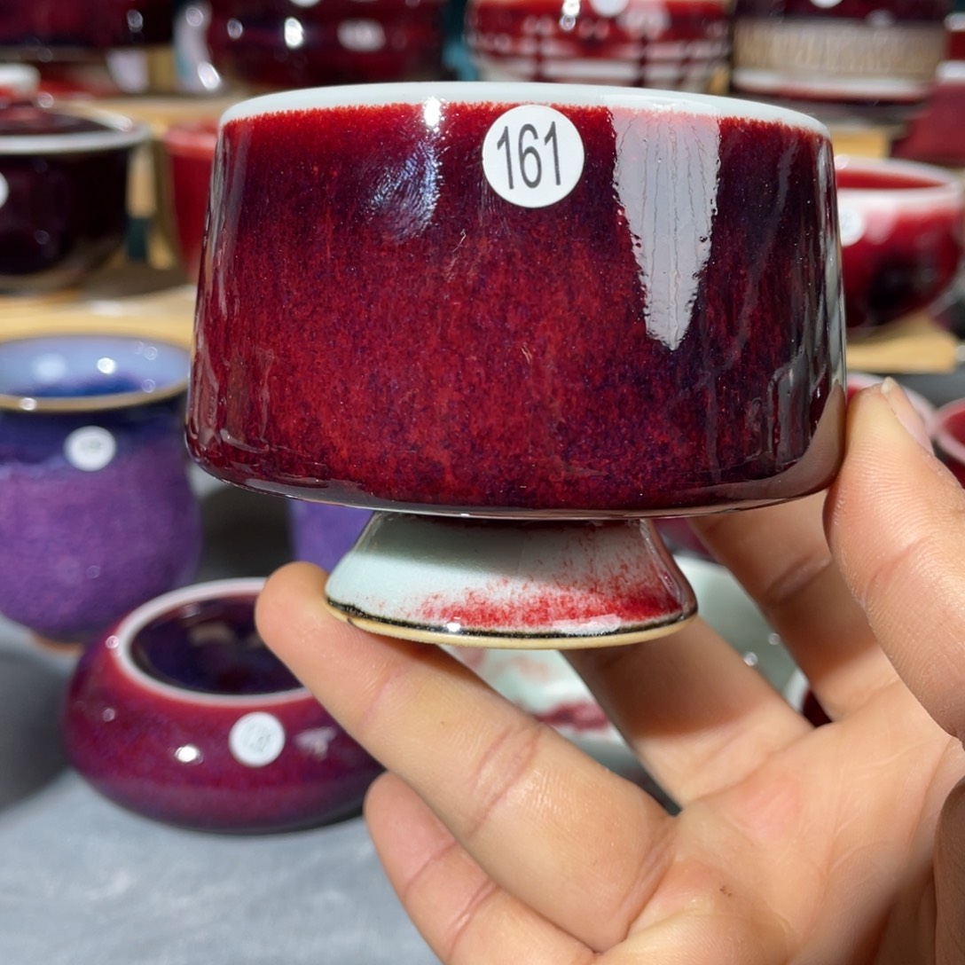 瓷片纯手工制作……微微瑕