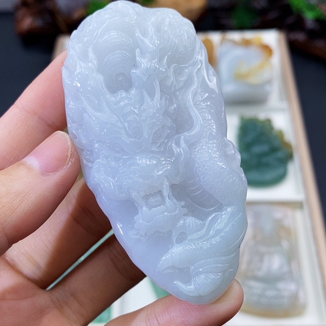 颈饰未镶嵌翡翠缅甸翡翠a货