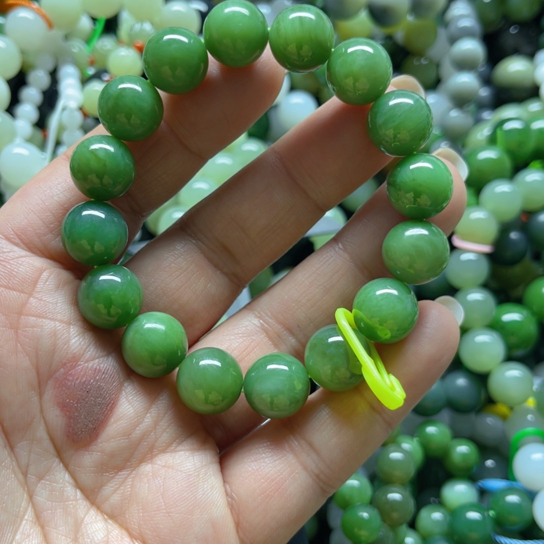 和田玉手链未镶嵌