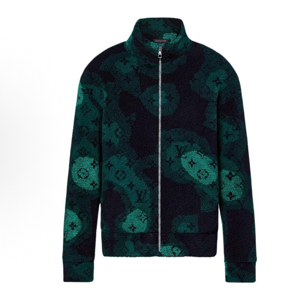 未使用 LouisVuitton/路易威登 S码/满印泰迪夹克外套