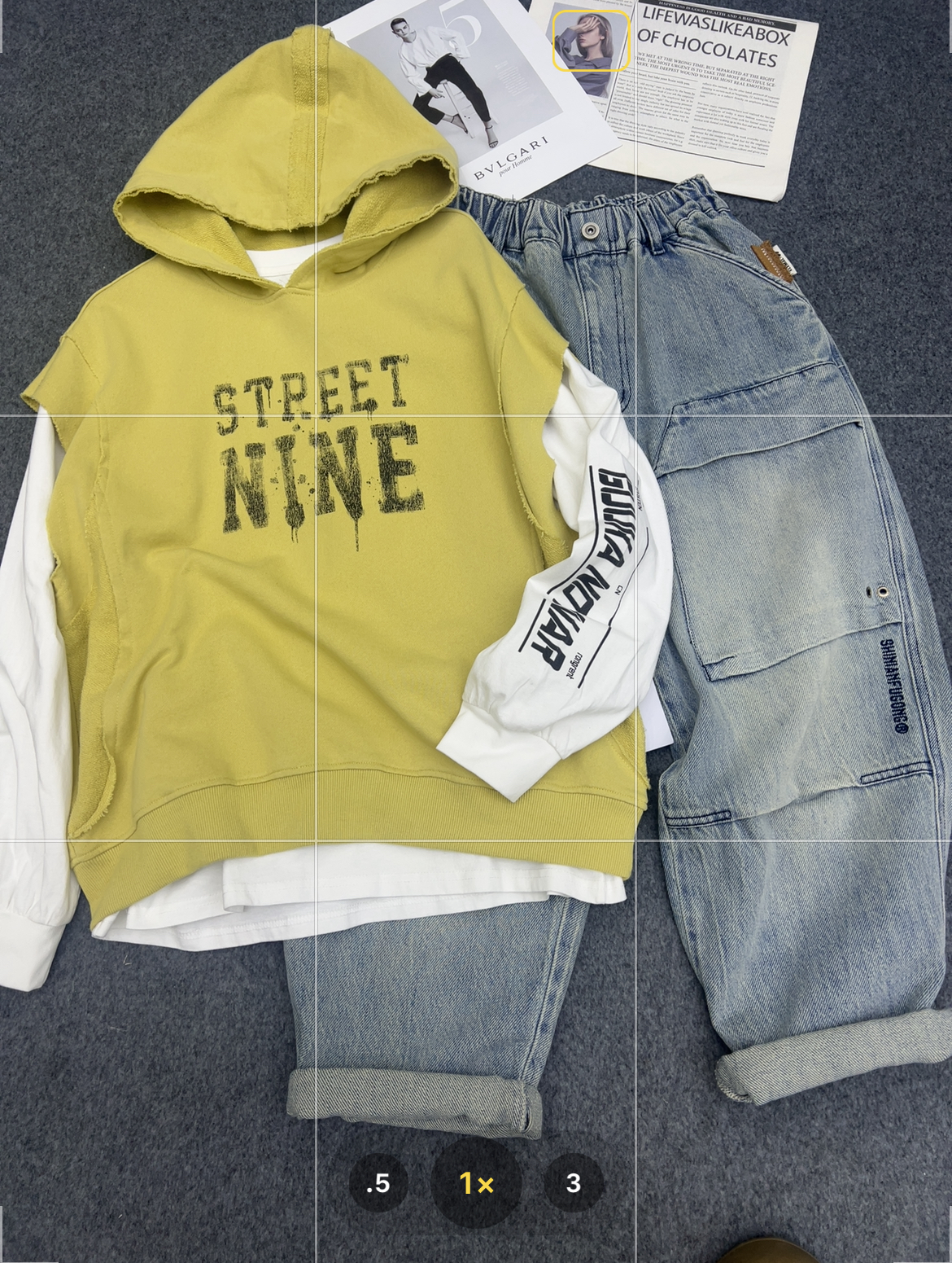 福 2025 【X】3月10日 男童女童时尚黄色马甲两件套903-