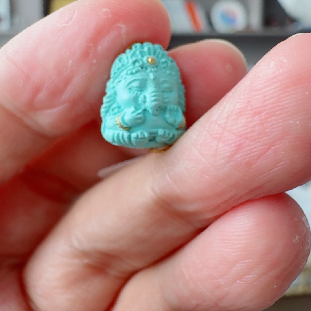 未镶嵌绿松石珠宝奇石