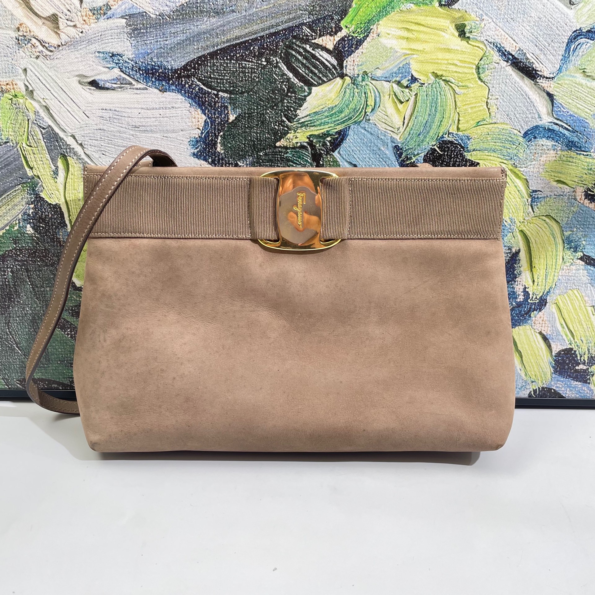 95新  小野专属/95新/菲拉格慕/单肩包/DC1747