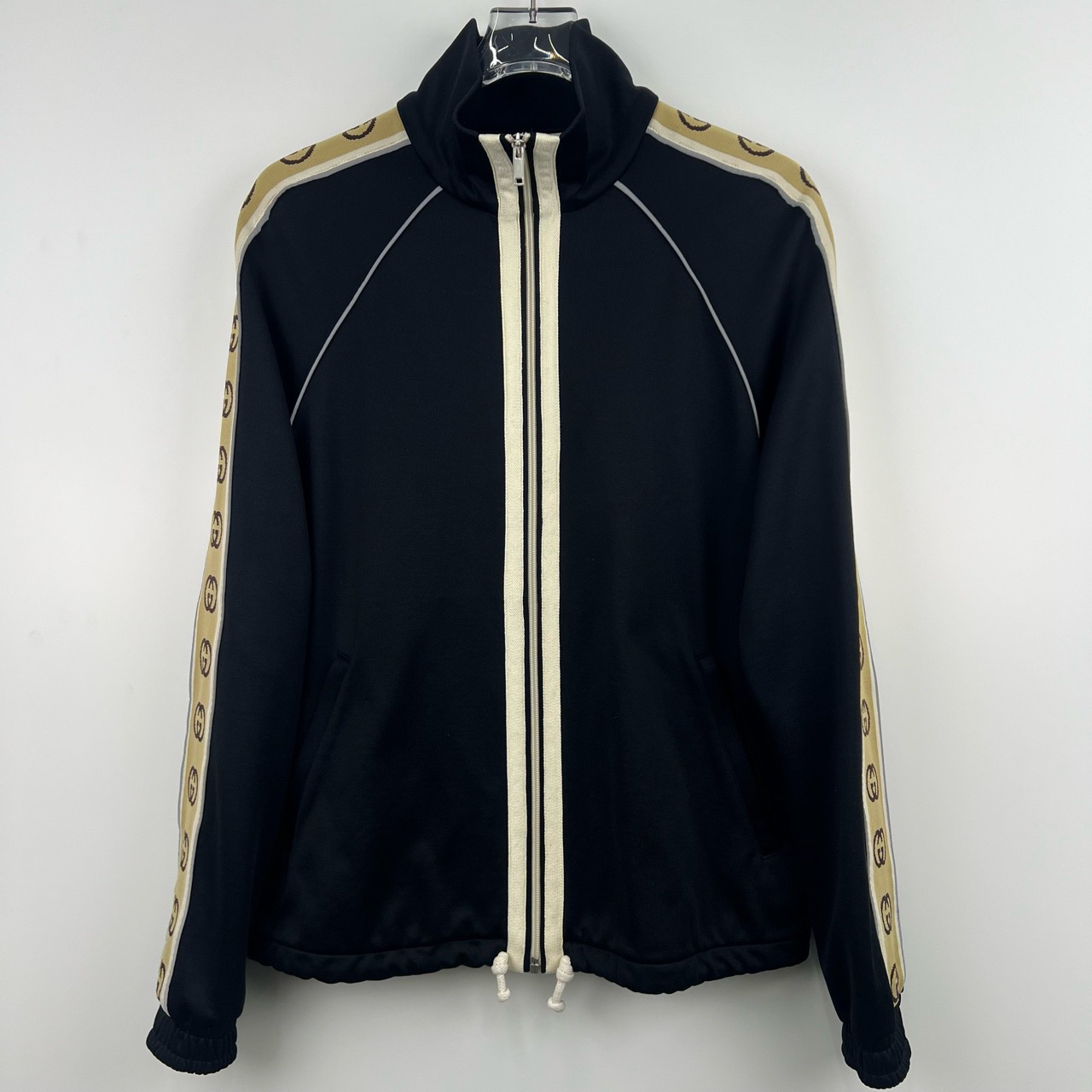 99新 GUCCI/古驰 3M反光串标校服夹克外套/尺码XS/编号7308