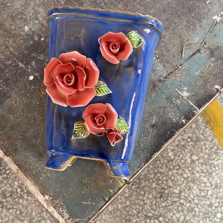 粗陶材质多肉花盆