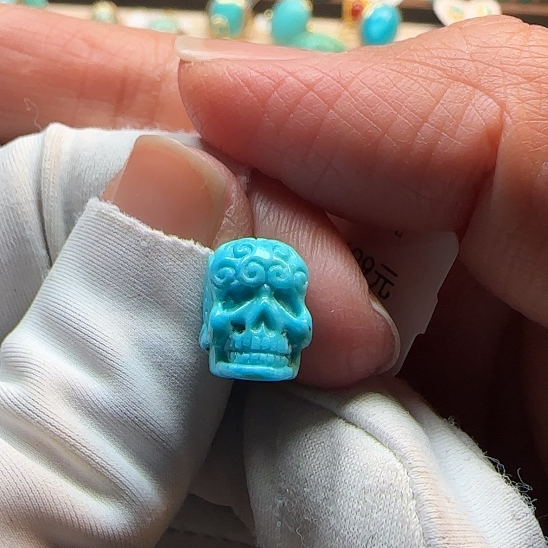 绿松石未镶嵌吊坠(不含链)