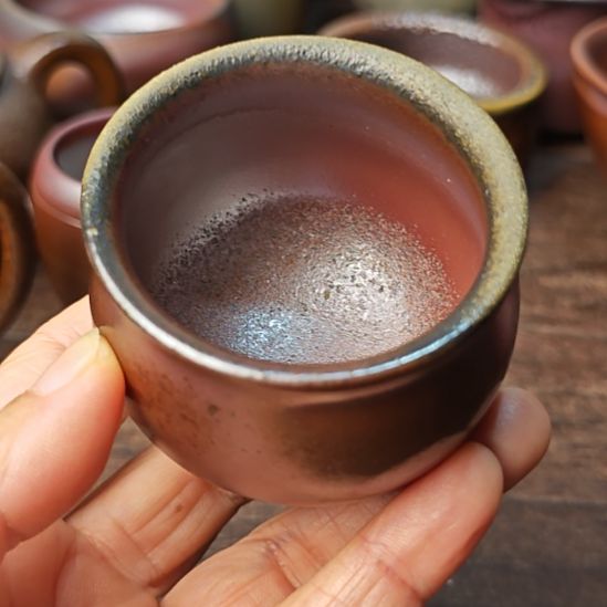 瓷坭兴陶柴烧主人杯（60C）
