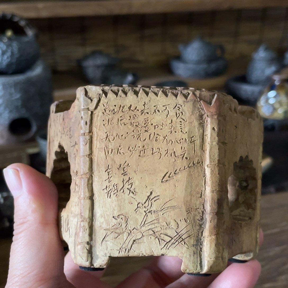 杯苦****头手工制作柴烧茶具