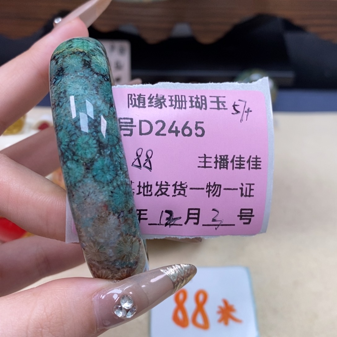 未镶嵌D2465硅化珊瑚（珊瑚玉）图*
