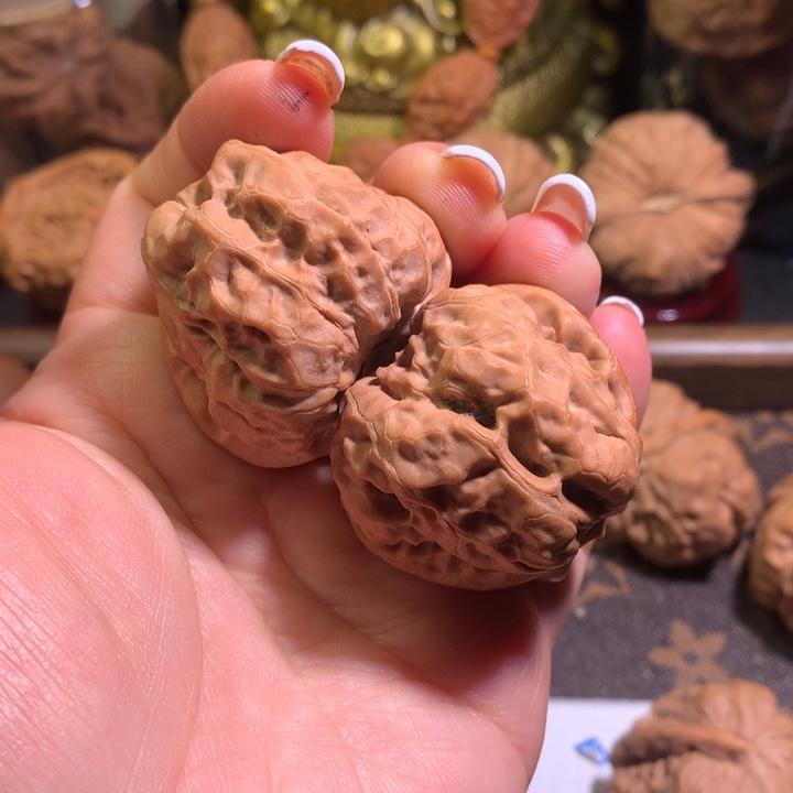 文玩核桃吊坠39尺蛙蛙