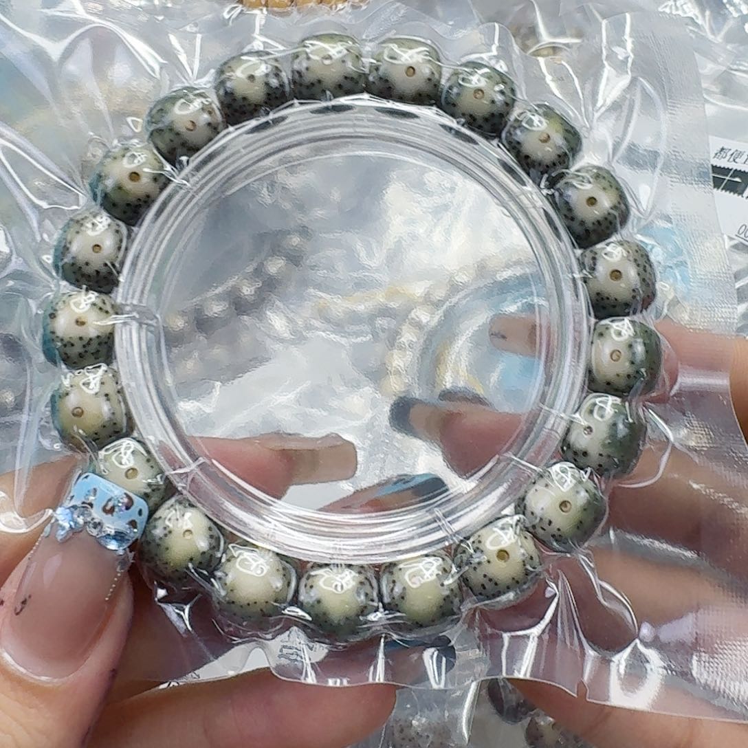 那***人星月菩提手串291尽头卡姿兰大眼睛星月菩提11桶单圈