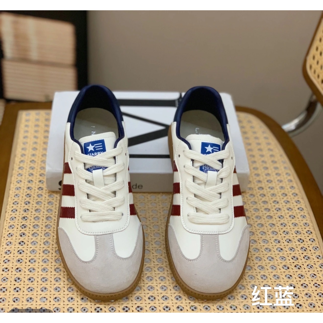 【坦姐严选 实体品质】显脚小平底百搭阿甘鞋软底运动板鞋2356-61