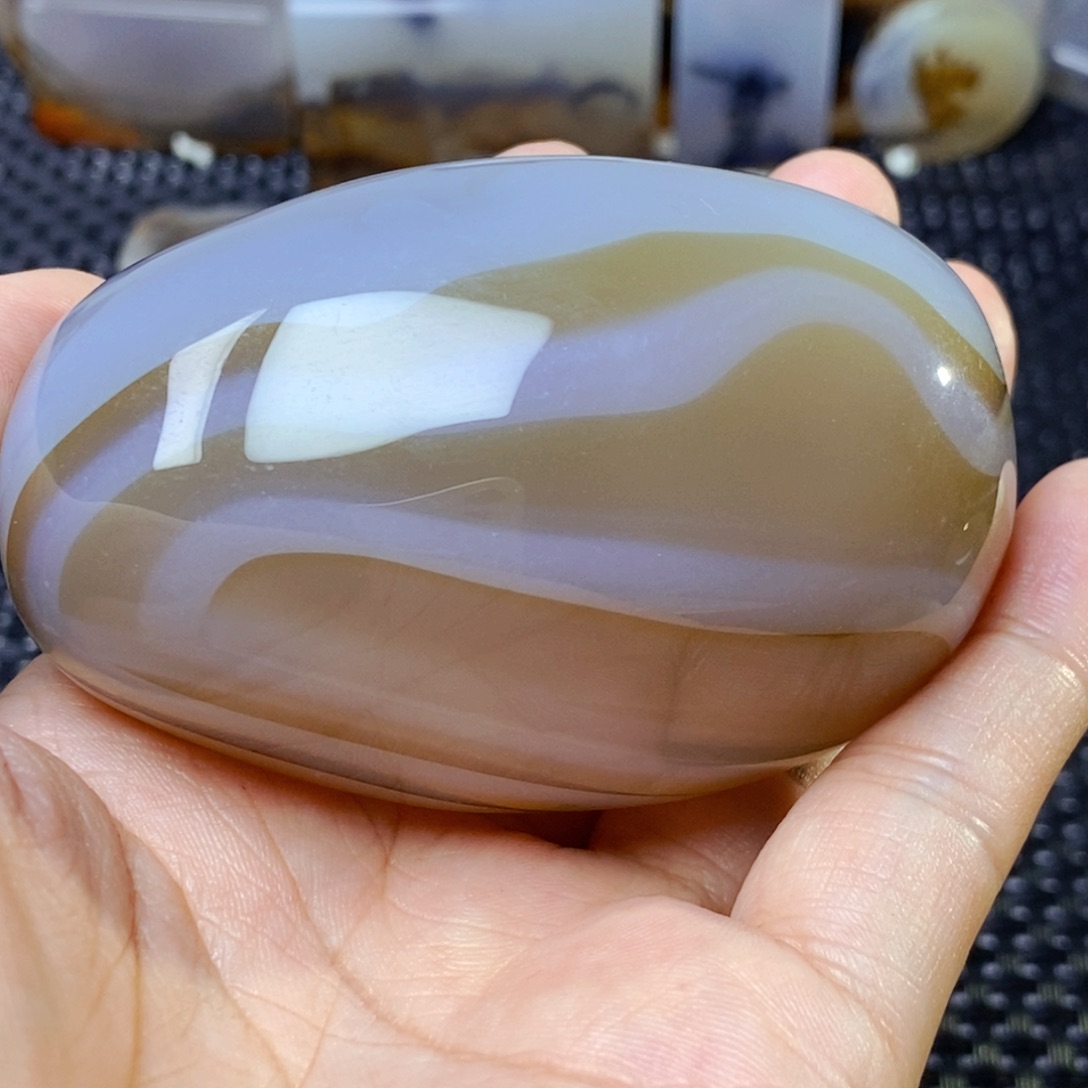 未镶嵌玛瑙/玉髓珠宝半成品