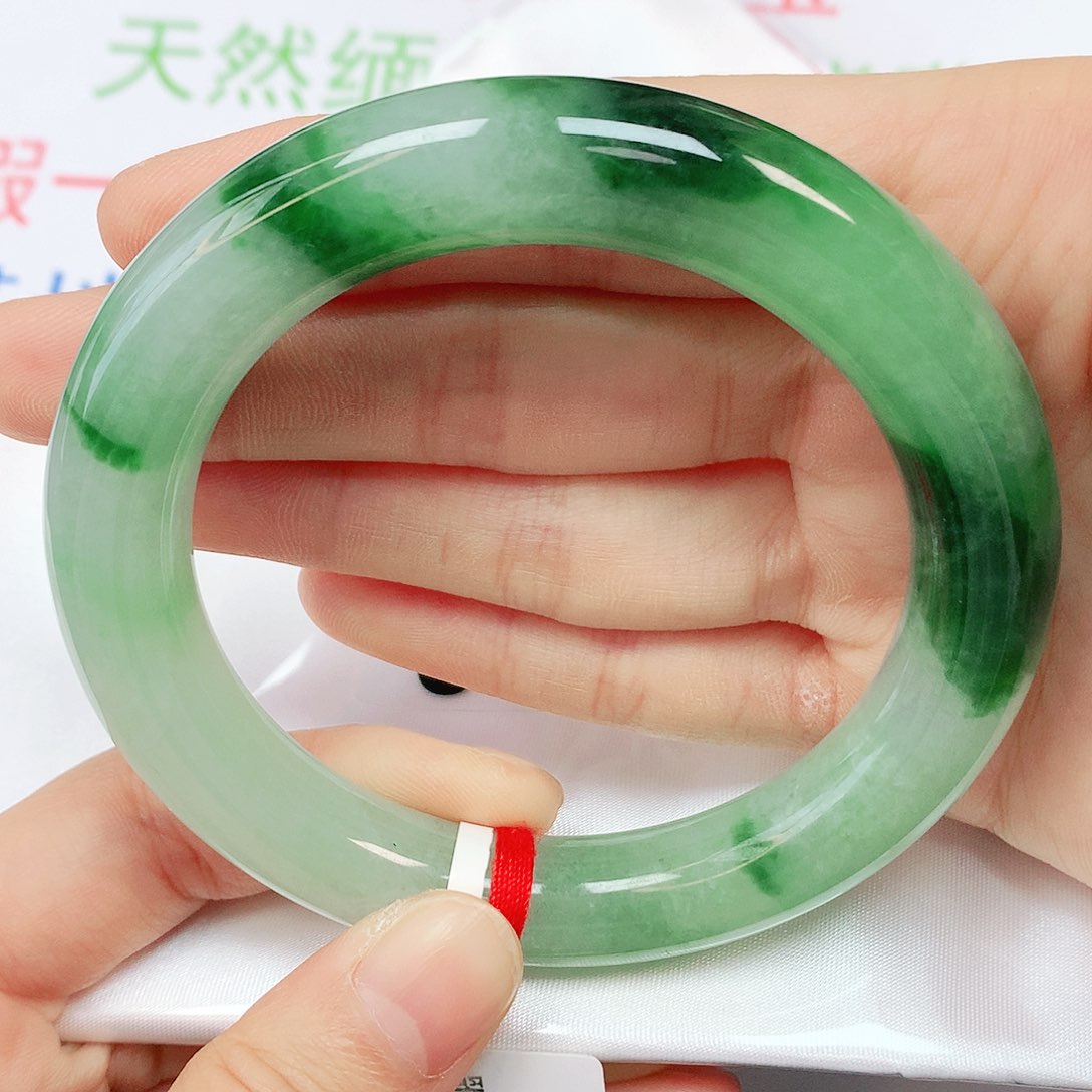 未镶嵌手镯翡翠翡翠手镯58圆