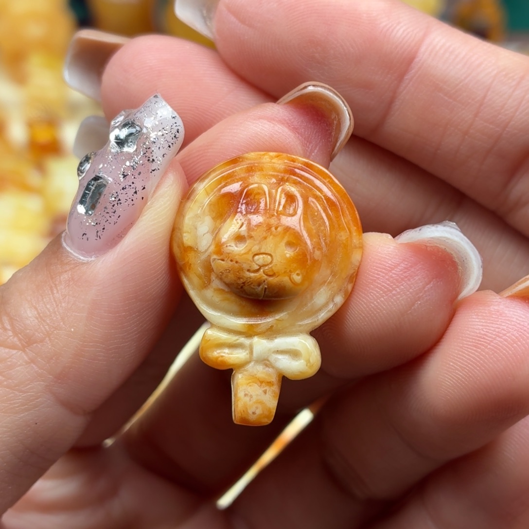 蜜蜡未镶嵌裸石蜜蜡