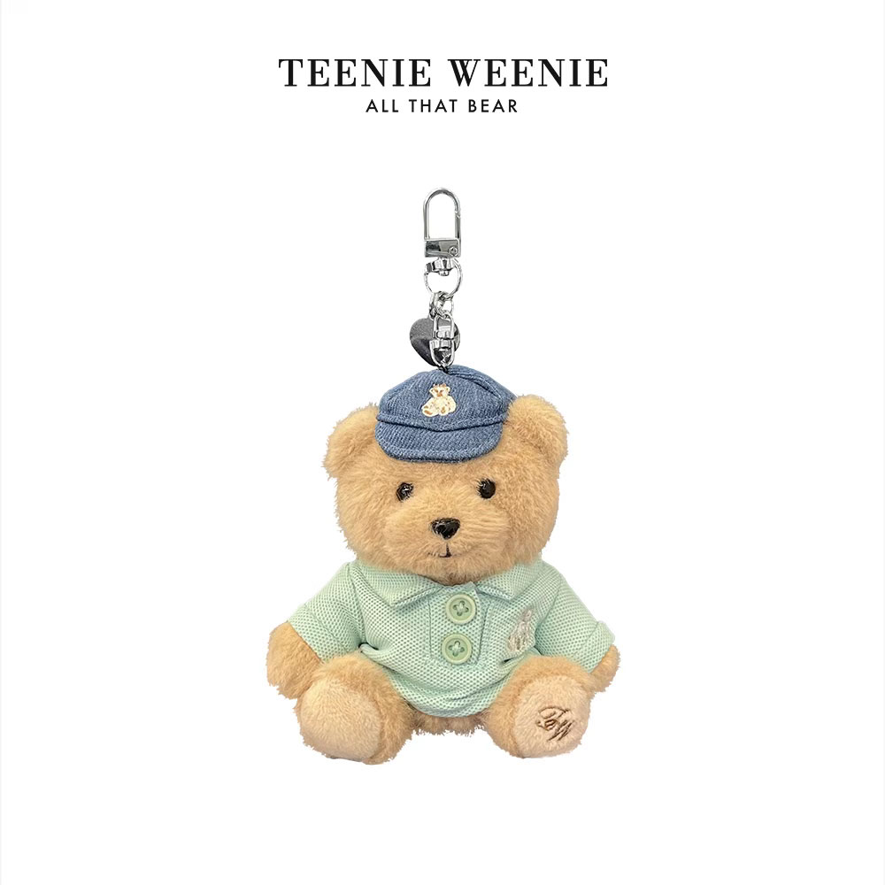 TEENIEWEENIE bearnova25萌趣多色时尚刺绣小熊挂件 YTCF25S401W