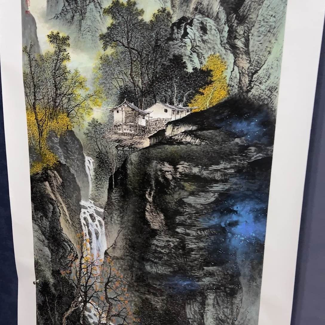 国画风*在李川浦老师作品