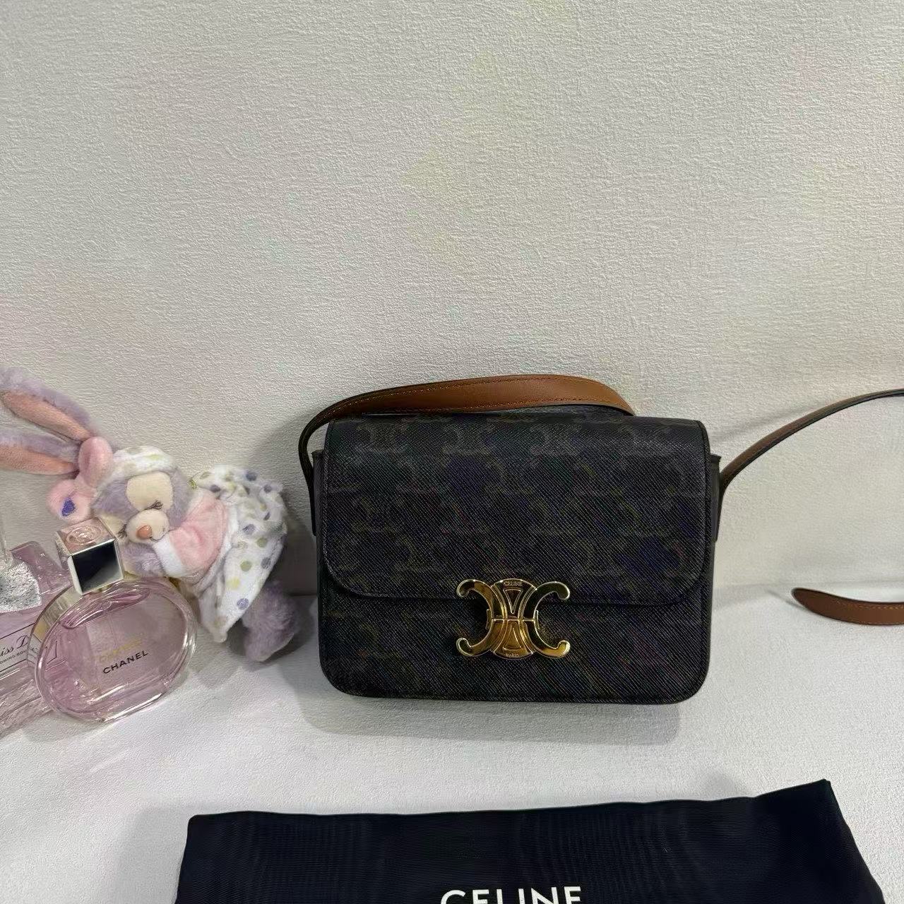 95新 Celine/思琳 伦老板/95新/思琳老花