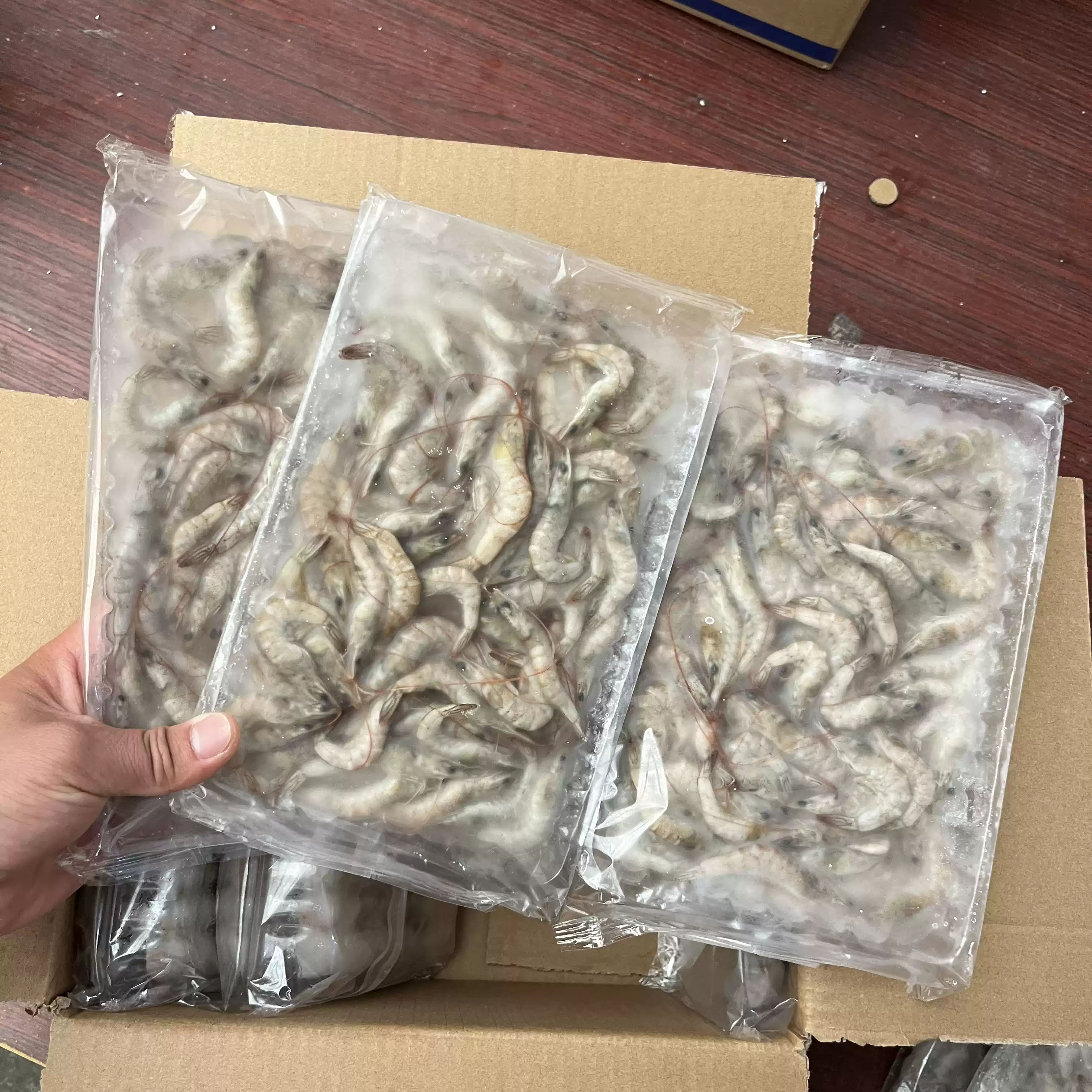 5包   川渝急速发   小河虾鲜活速冻小白虾青虾新鲜冷冻明虾海鲜水产当天现捕小草虾