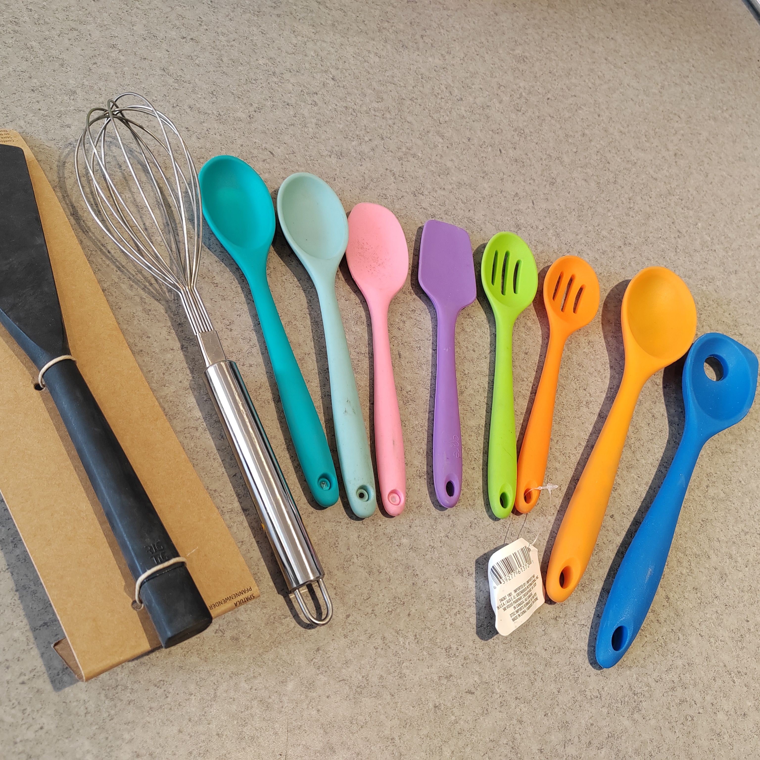 尼龙硅胶按斤称款式颜色不挑家用小工具厨房小工具套装微瑕疵