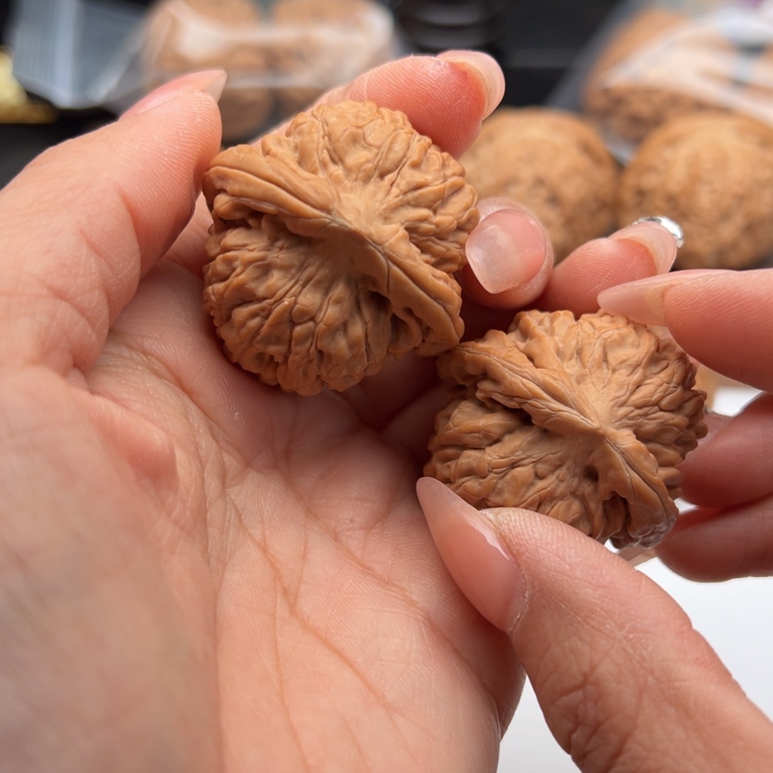 文玩核桃把件莲花38