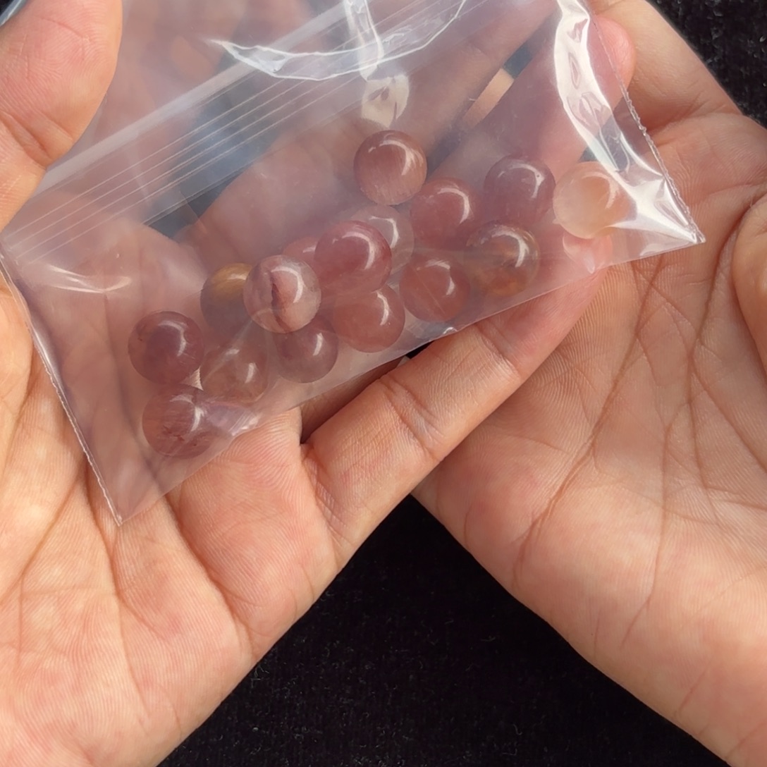 *****水晶珠宝半成品未镶嵌打孔不退不换